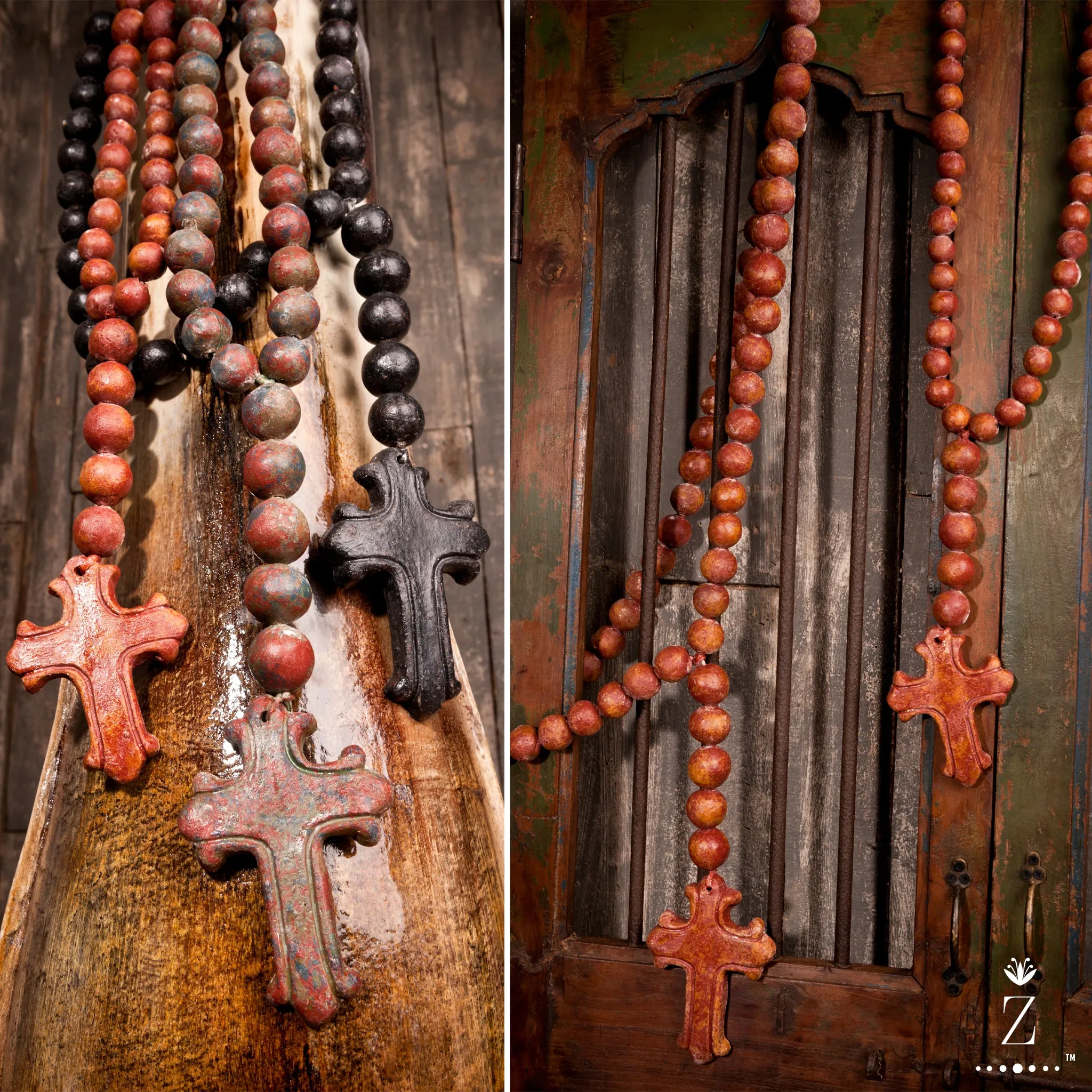 Giant Terracotta Rosary