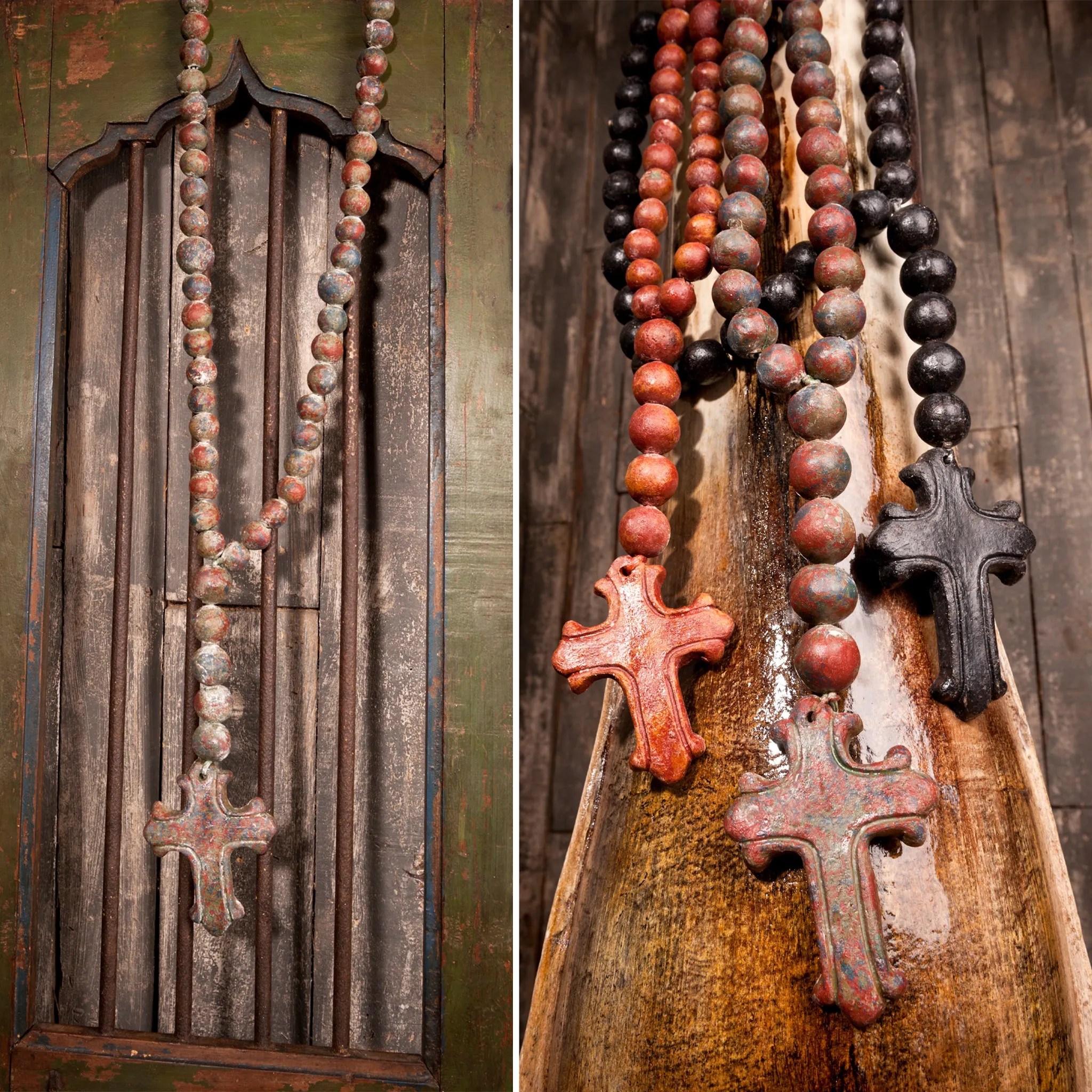 Giant Terracotta Rosary