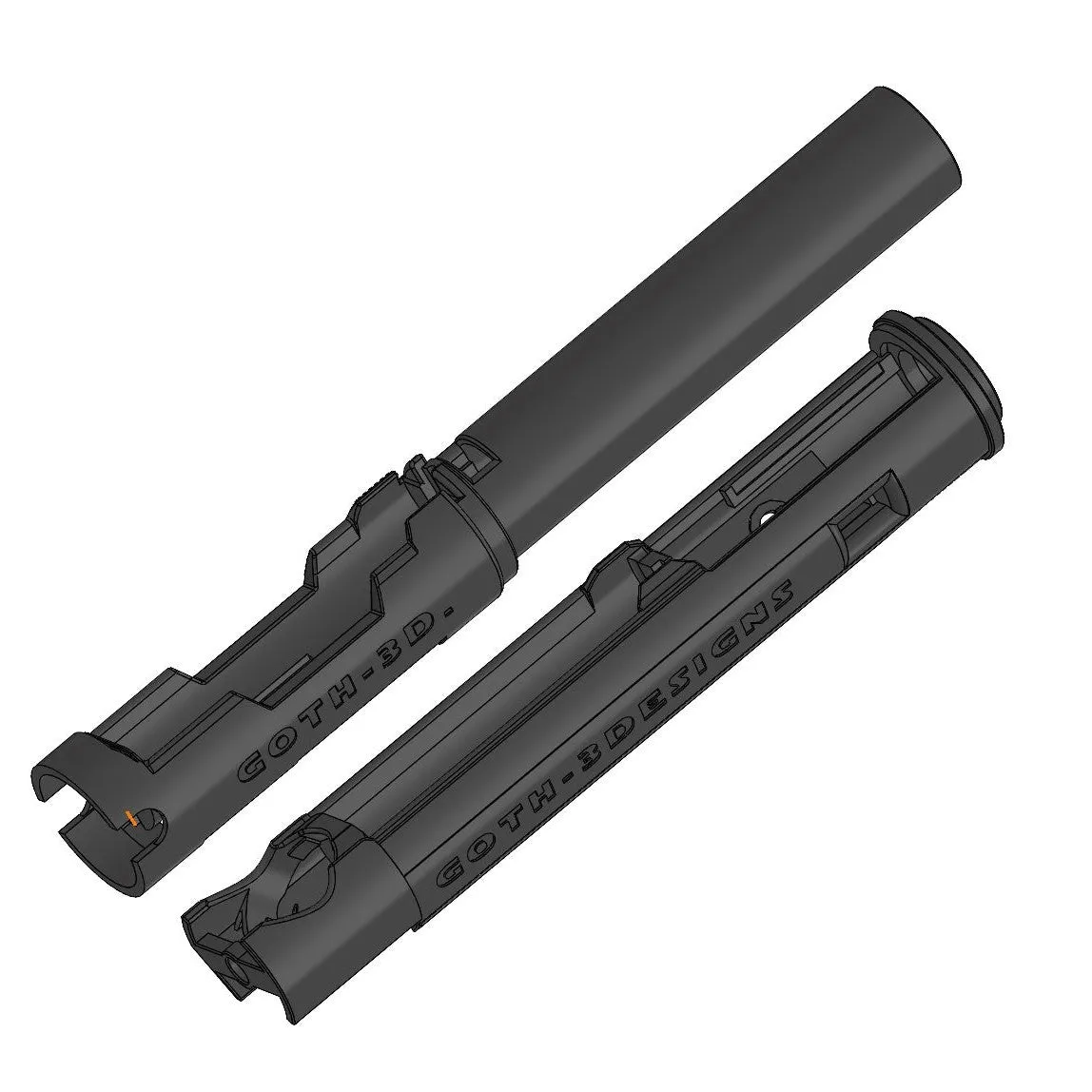 GOTH-3D KR Maul Ventress CW Staff FDM ECO Chassis