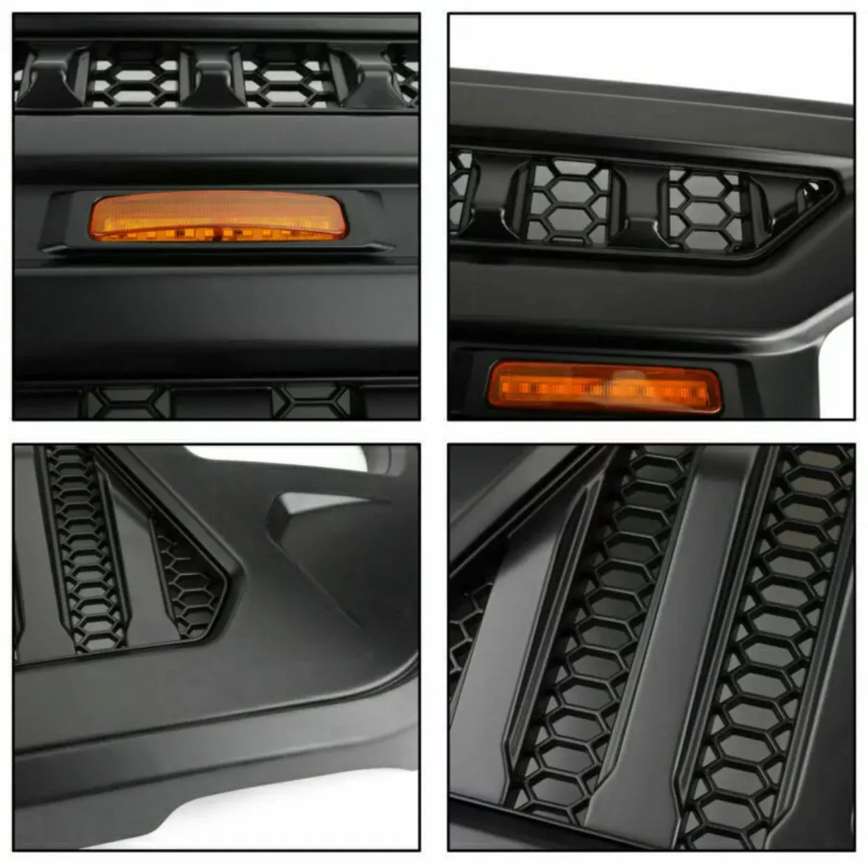 Grille w/ Amber LEDs