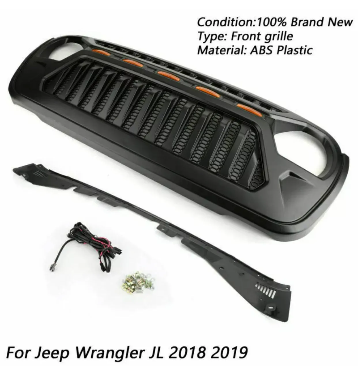 Grille w/ Amber LEDs