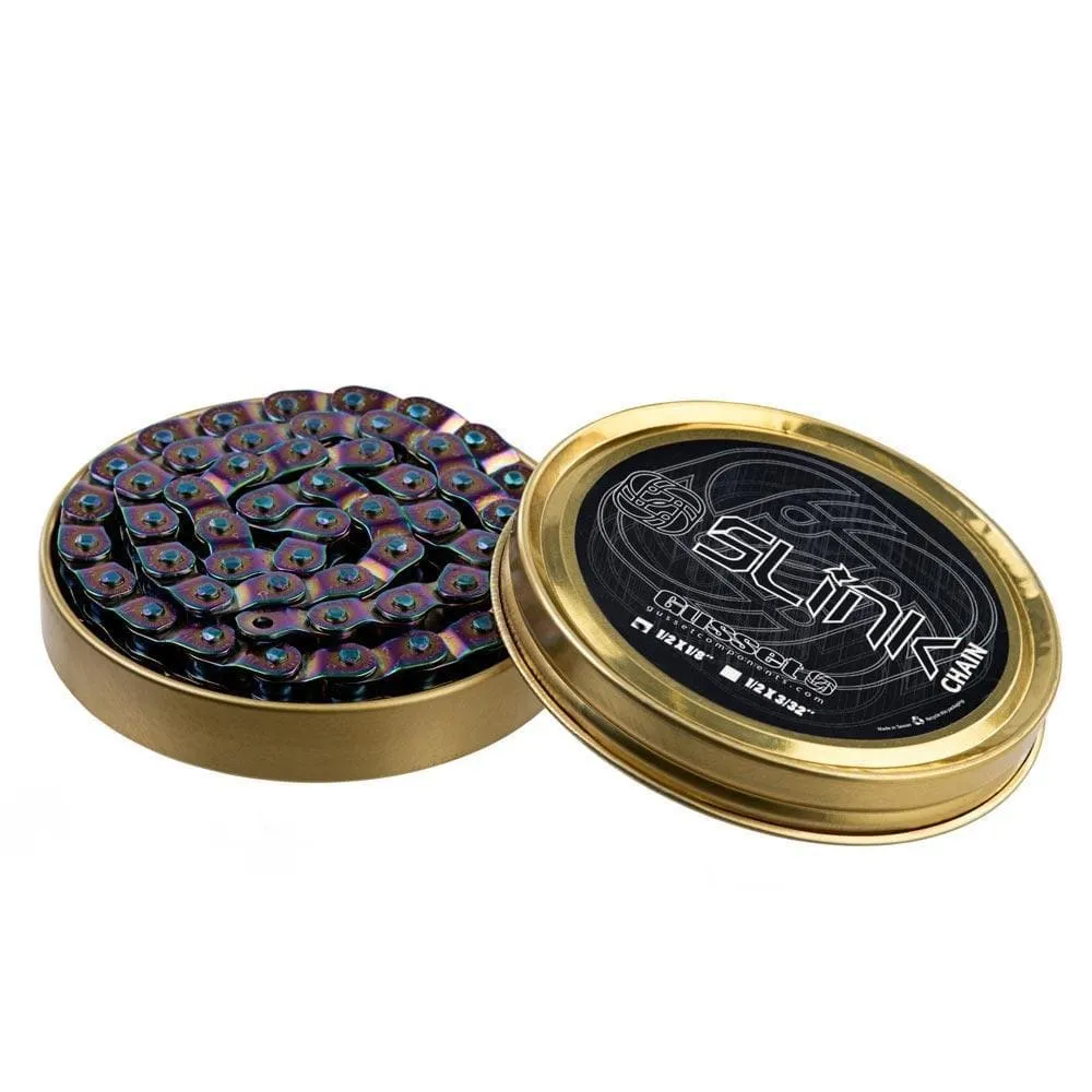 Gusset Slink 1/8" Half Link Chain Oil Slick