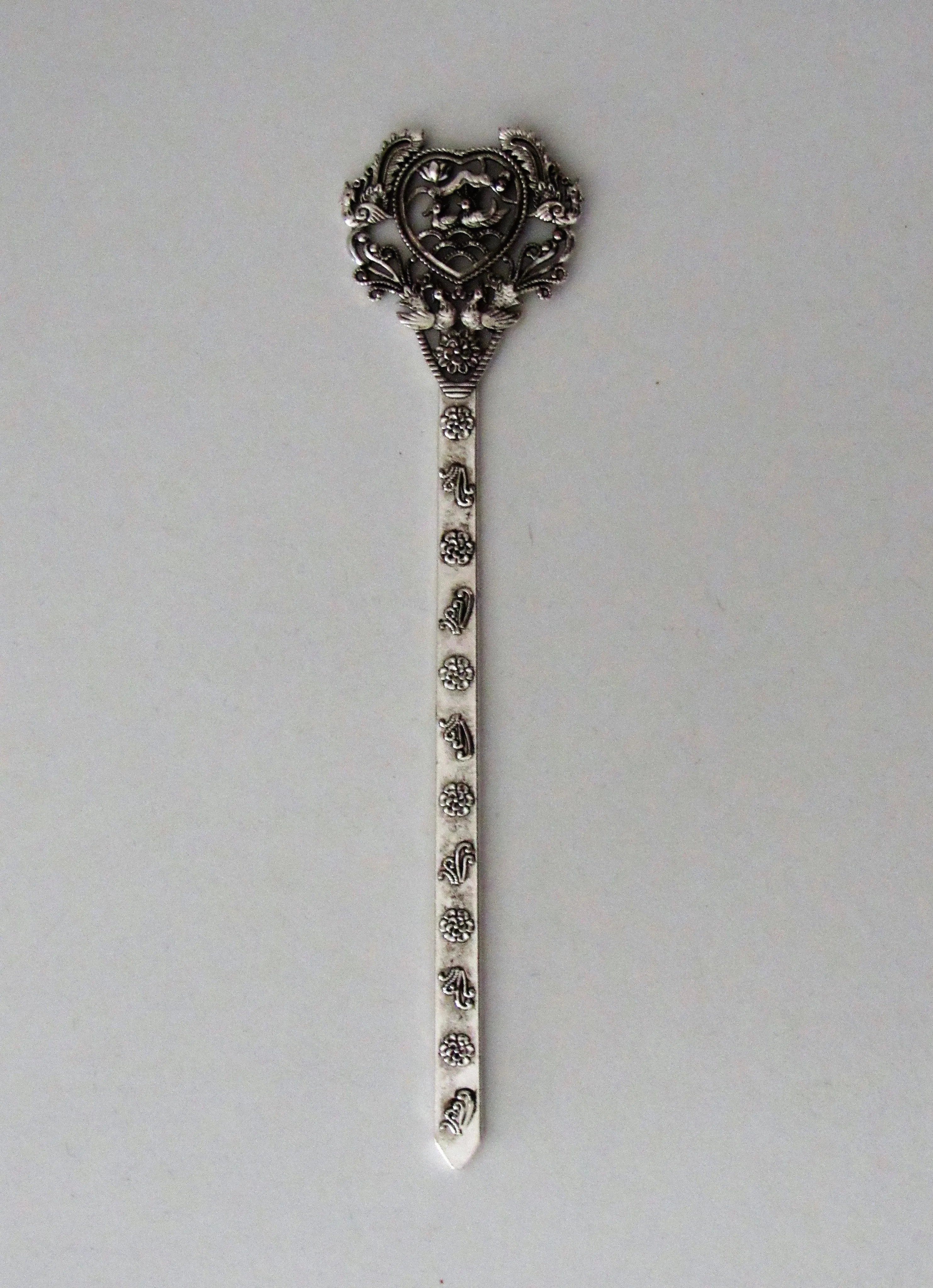 Hair Pins , bookmark, letter opener,Silver Tone Miao