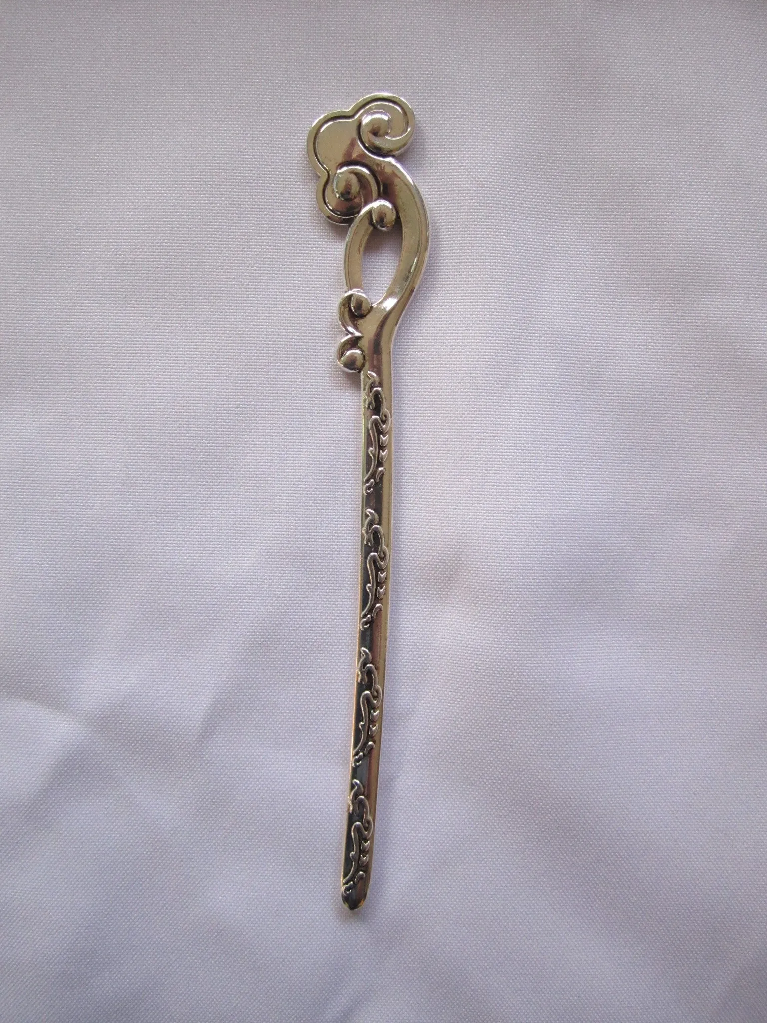 Hair Pins , bookmark, letter opener,Silver Tone Miao