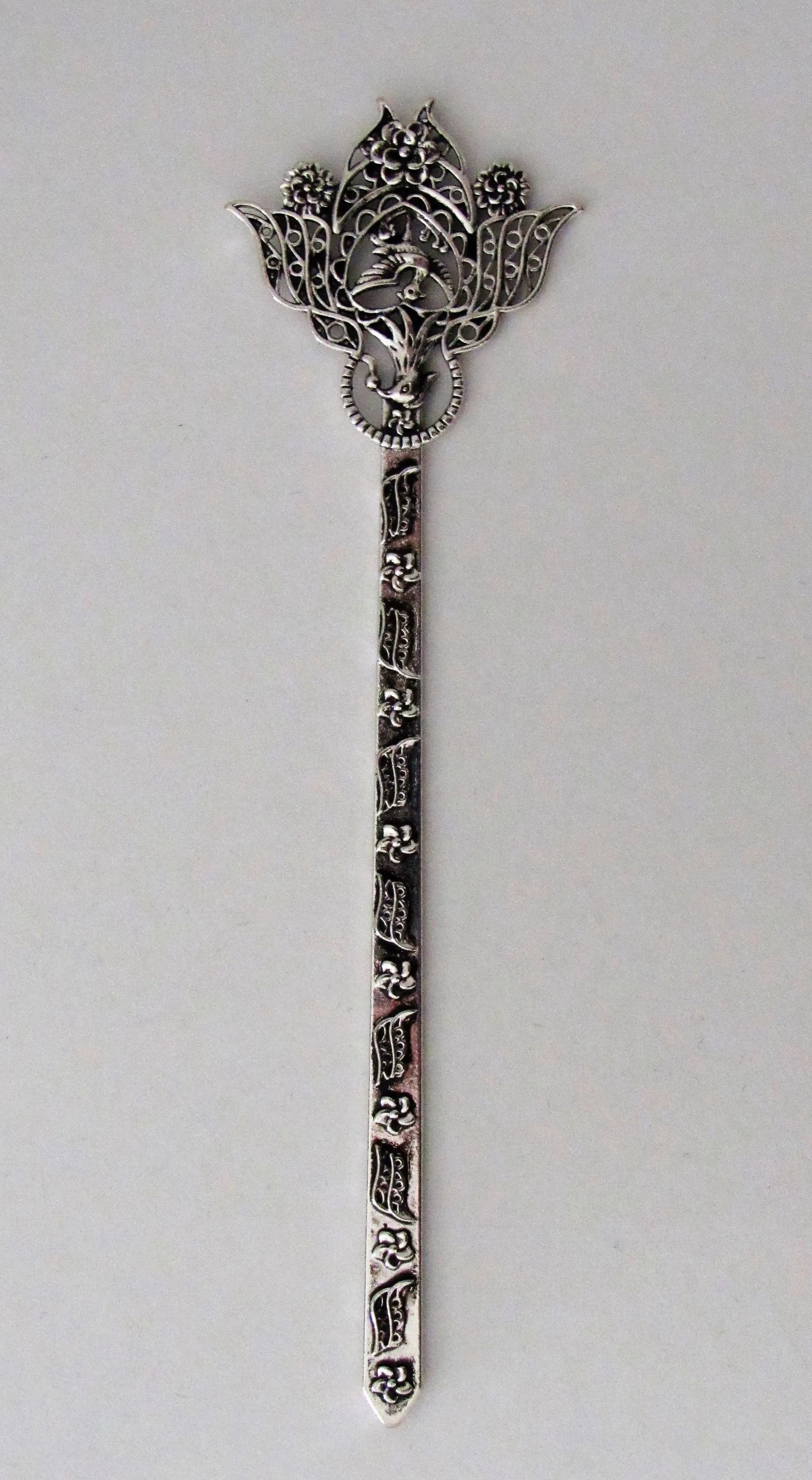 Hair Pins , bookmark, letter opener,Silver Tone Miao