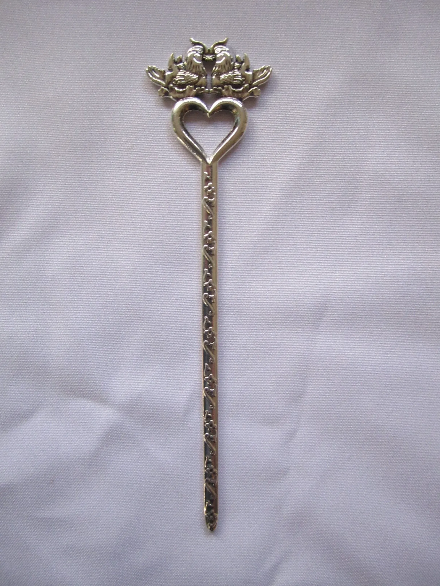 Hair Pins , bookmark, letter opener,Silver Tone Miao