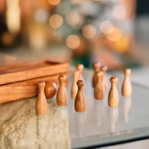 Handmade Tabletop Bowling