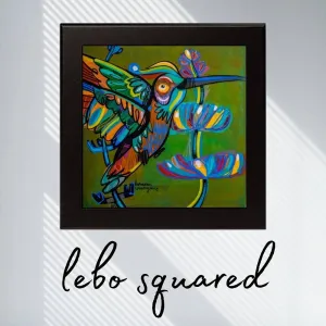 Harmonic Convergence - Lebo Framed Ceramic Tile