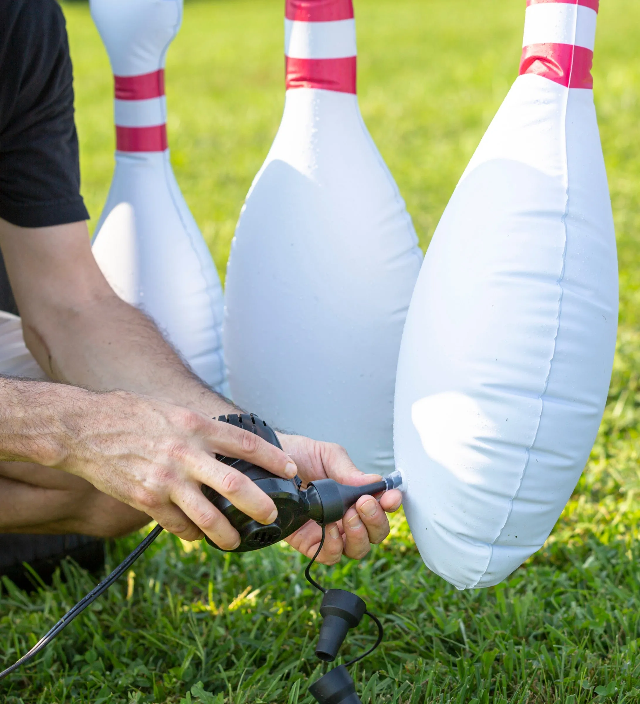 Hearthsong Strike Zone 18-Foot Bowling Water Slide