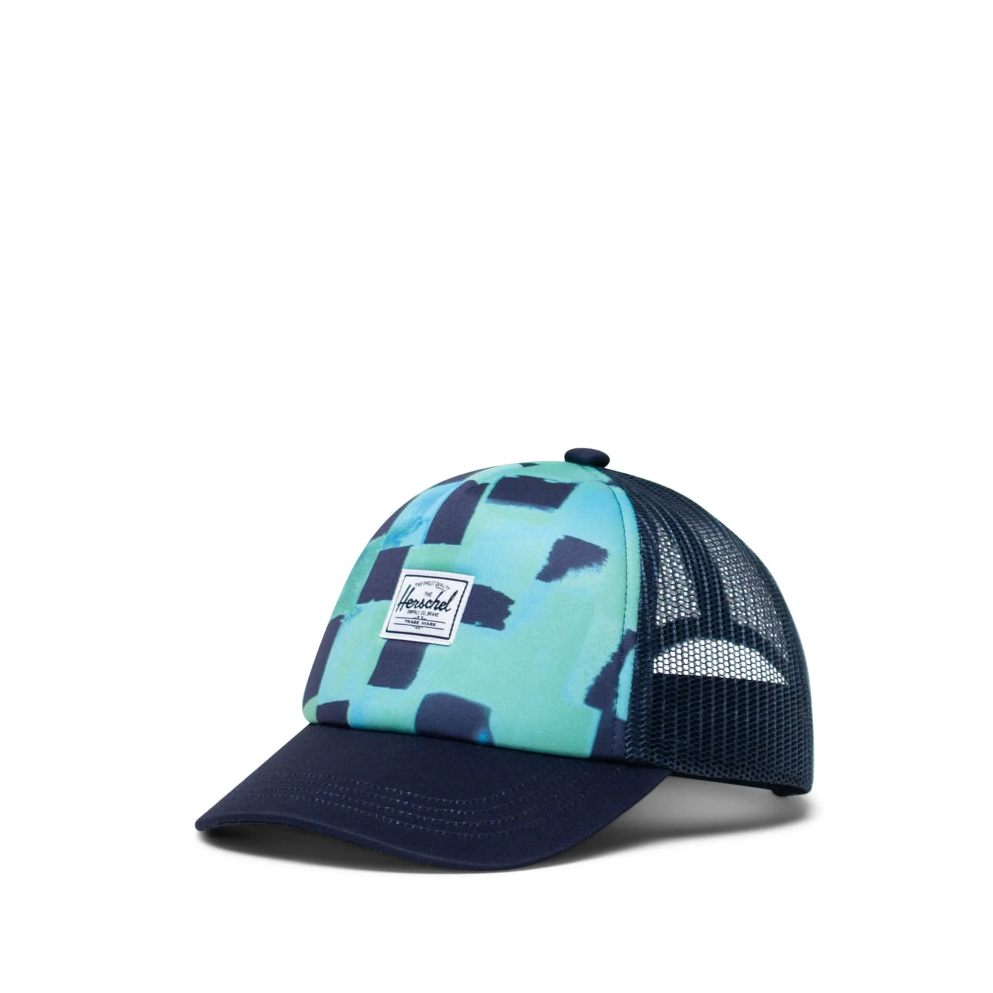 Herschel Mesh Whaler Cap - Blue Check