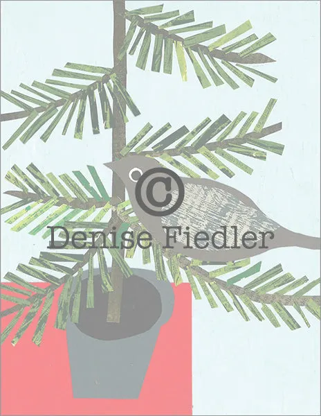 Holiday Tree Bird