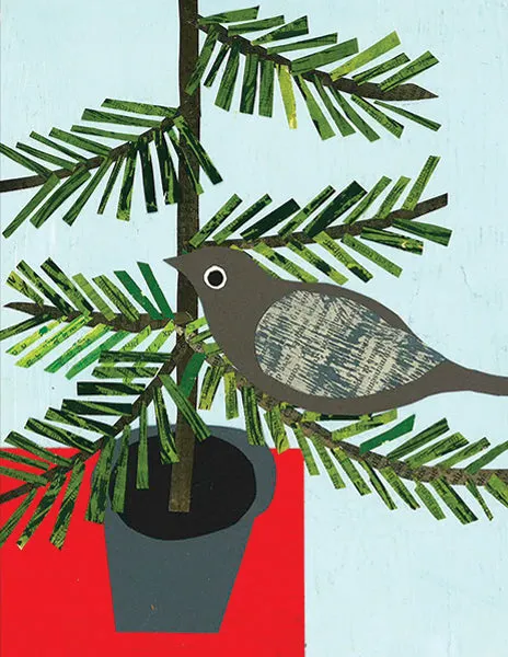 Holiday Tree Bird