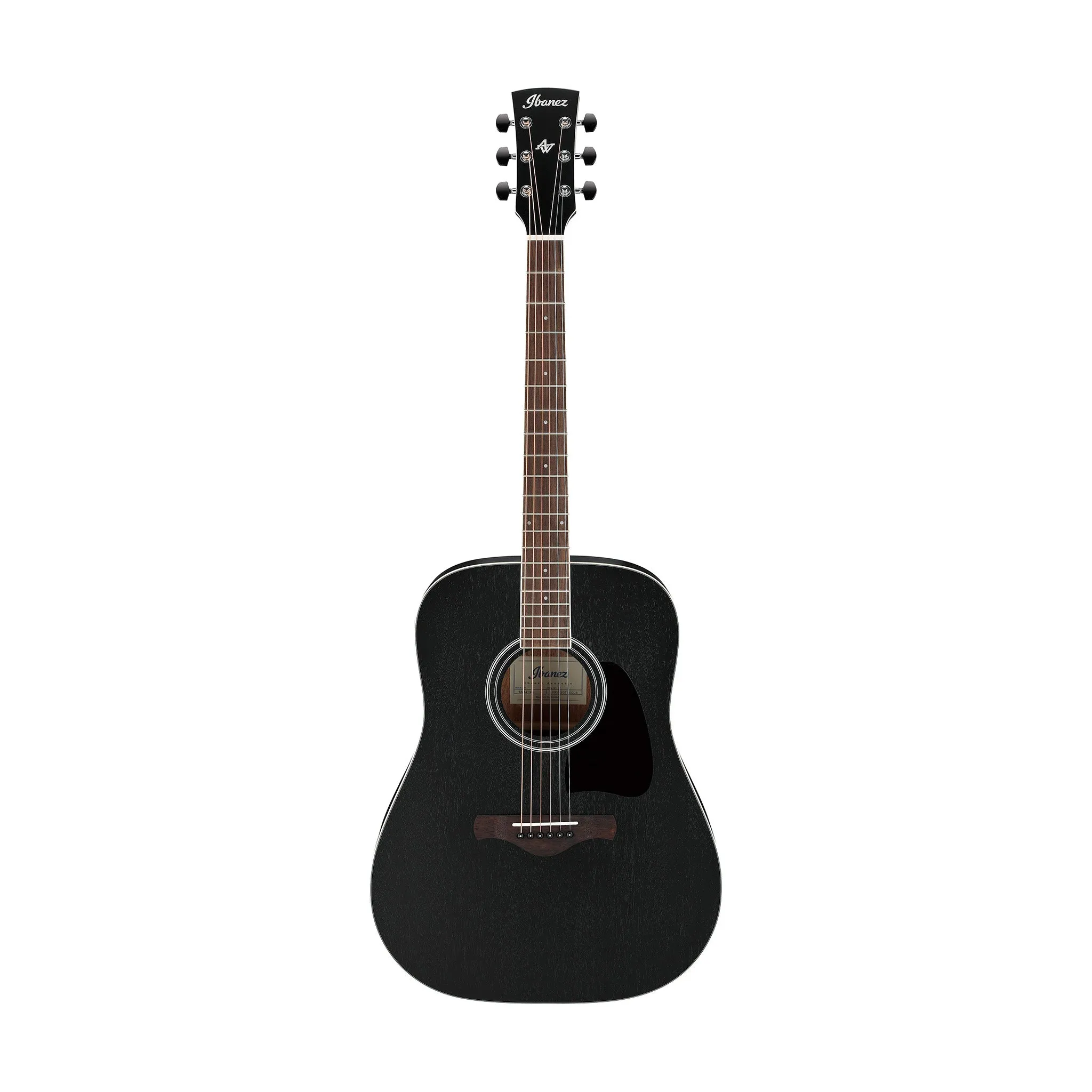Ibanez Artwood AW84-WK Acoustic Guitar, Weathered Black