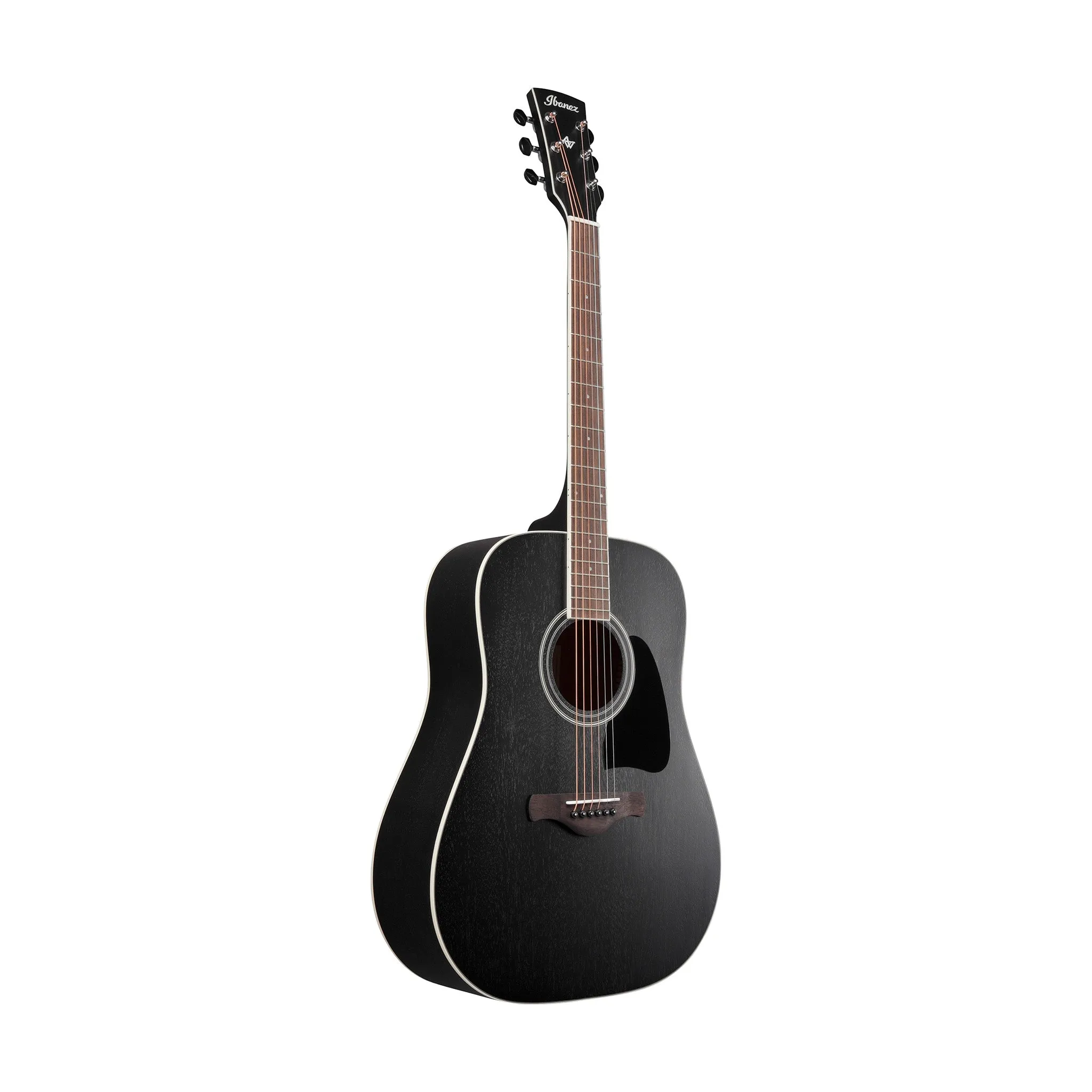 Ibanez Artwood AW84-WK Acoustic Guitar, Weathered Black