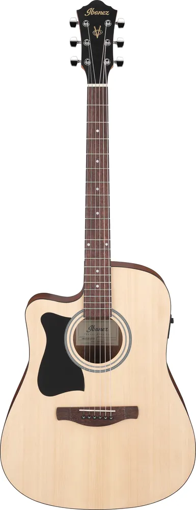 Ibanez V40LCE Open Pore Natural Acoustic Guitar with Pickup