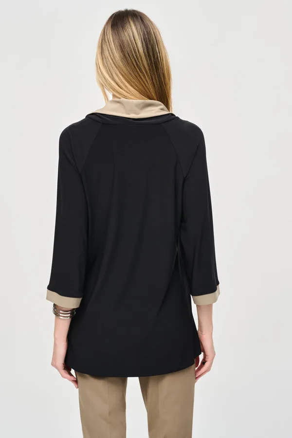 Joseph Ribkoff Color Block Top Style 243163