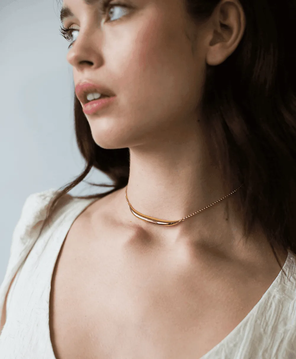 Kara Necklace 18ct Gold Plate