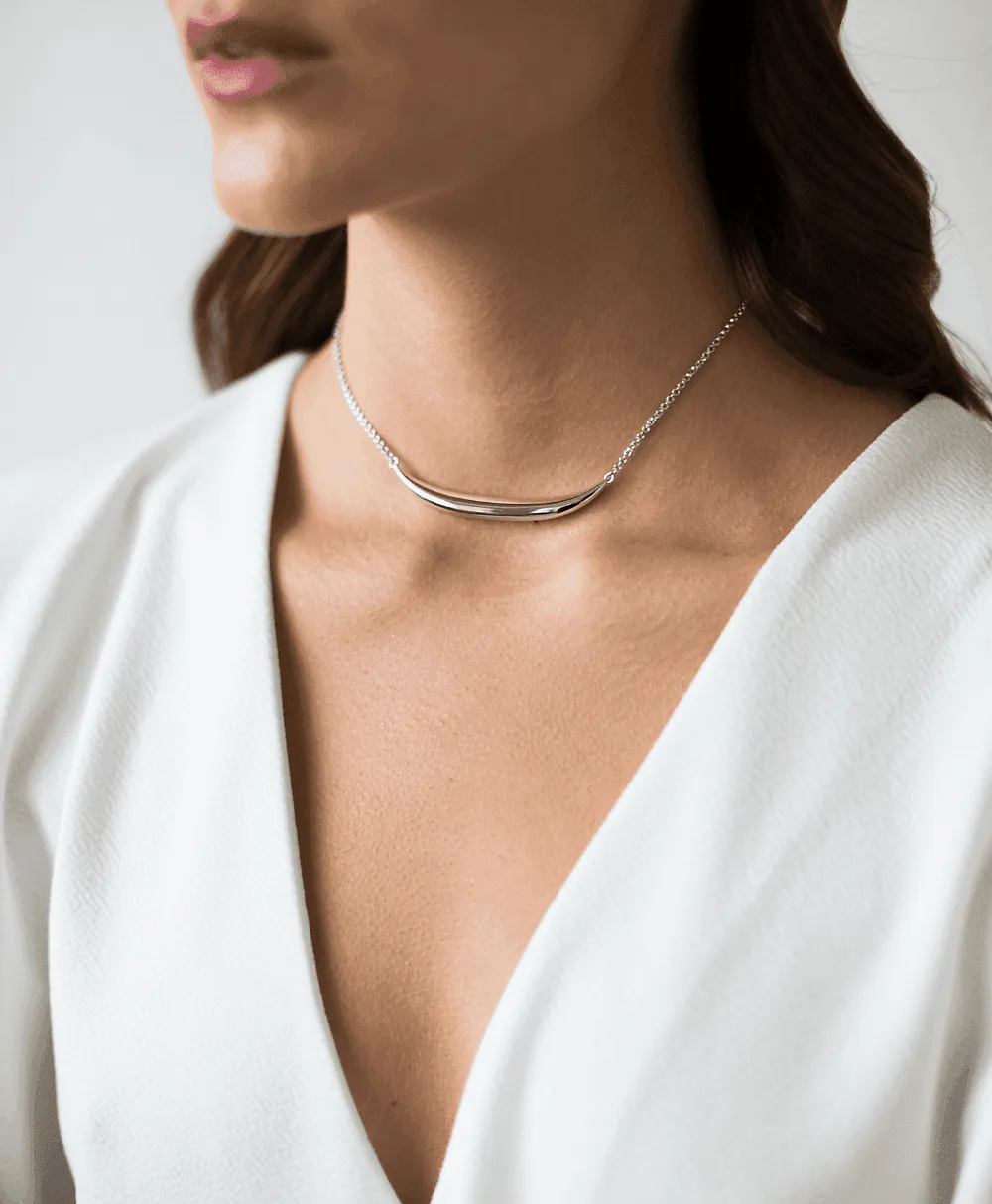Kara Necklace Silver