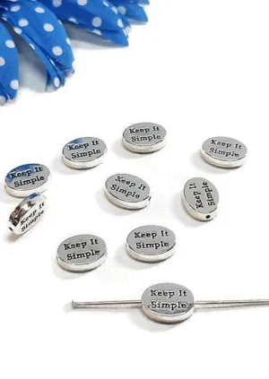 Keep It Simple Slide Beads
