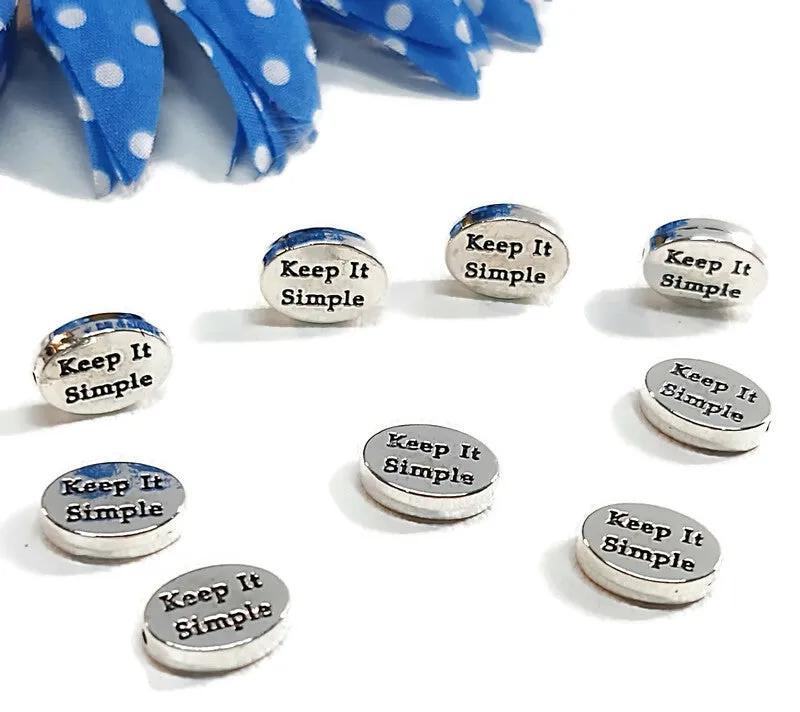 Keep It Simple Slide Beads