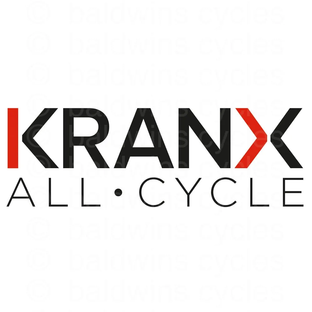 KranX Straight Alloy 350mm Seatpost in Black - 27.0mm