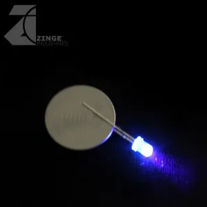 LEDs - Set of 10 - Purple - Flickering
