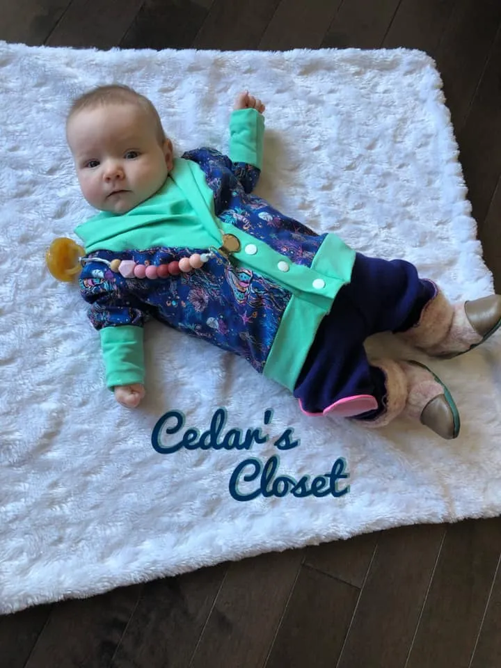 Little Kids Classic Cardigan - PDF Apple Tree Sewing Pattern