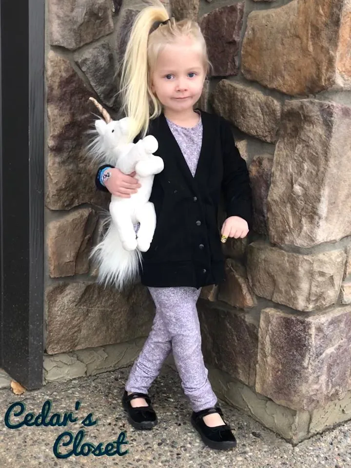 Little Kids Classic Cardigan - PDF Apple Tree Sewing Pattern