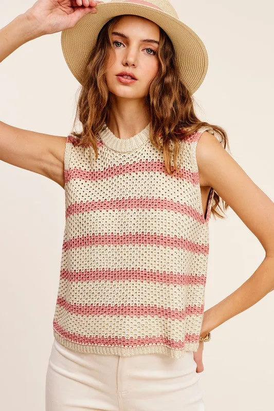 Making Strides Knit Sweater Tank