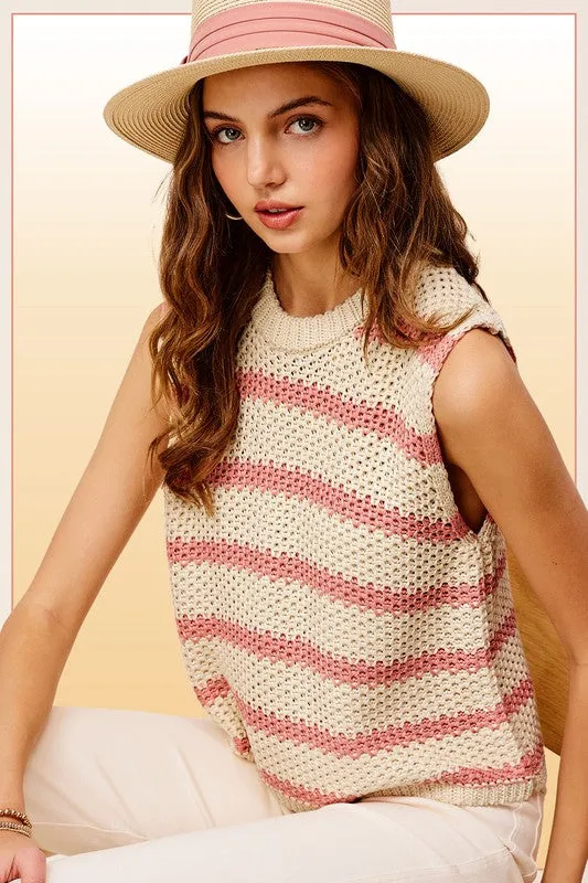 Making Strides Knit Sweater Tank