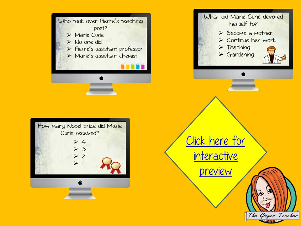 Marie Curie Revision Questions