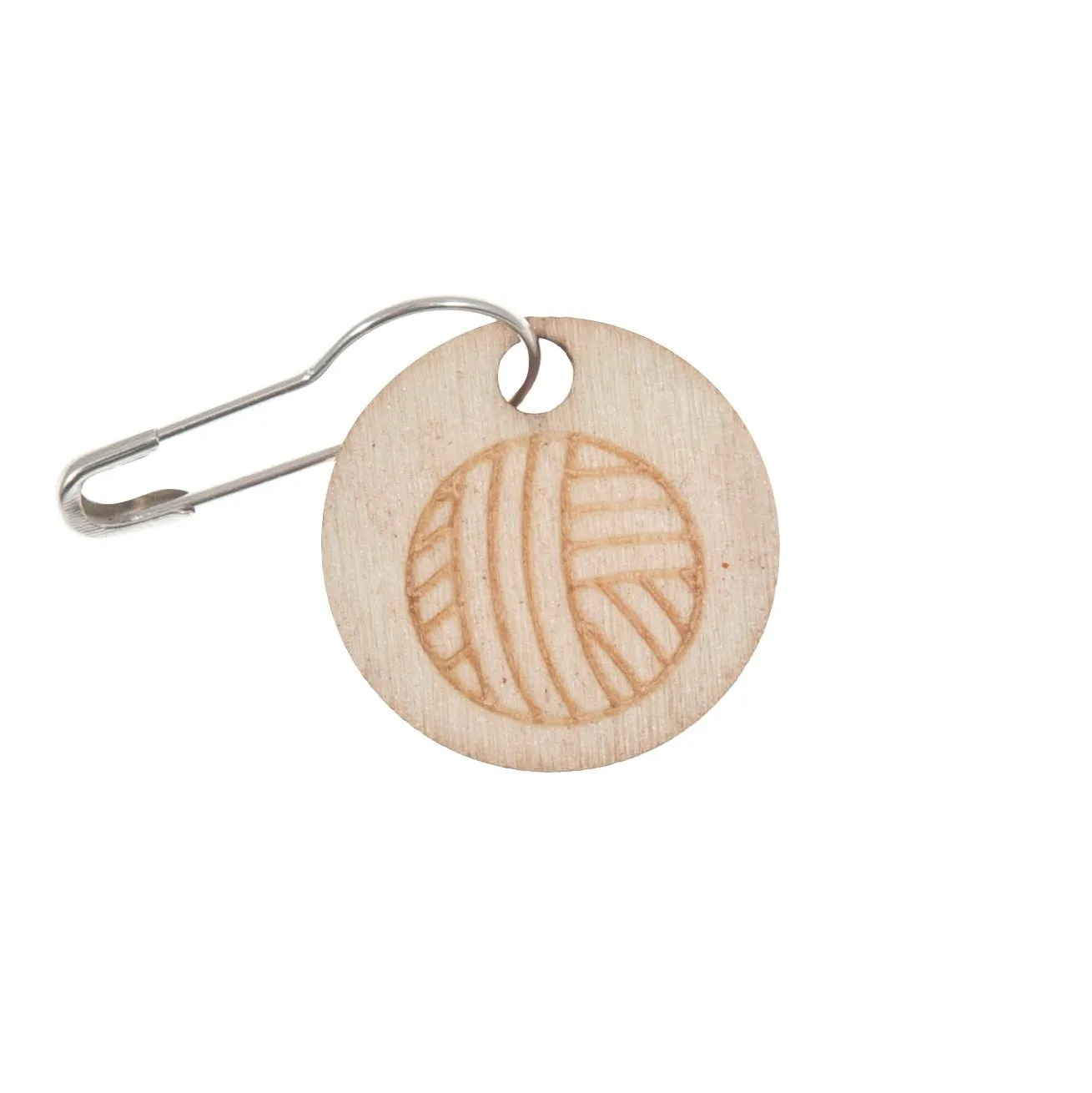Milward Stitch Markers | Wooden Yarn Ball | Knitting & Crochet