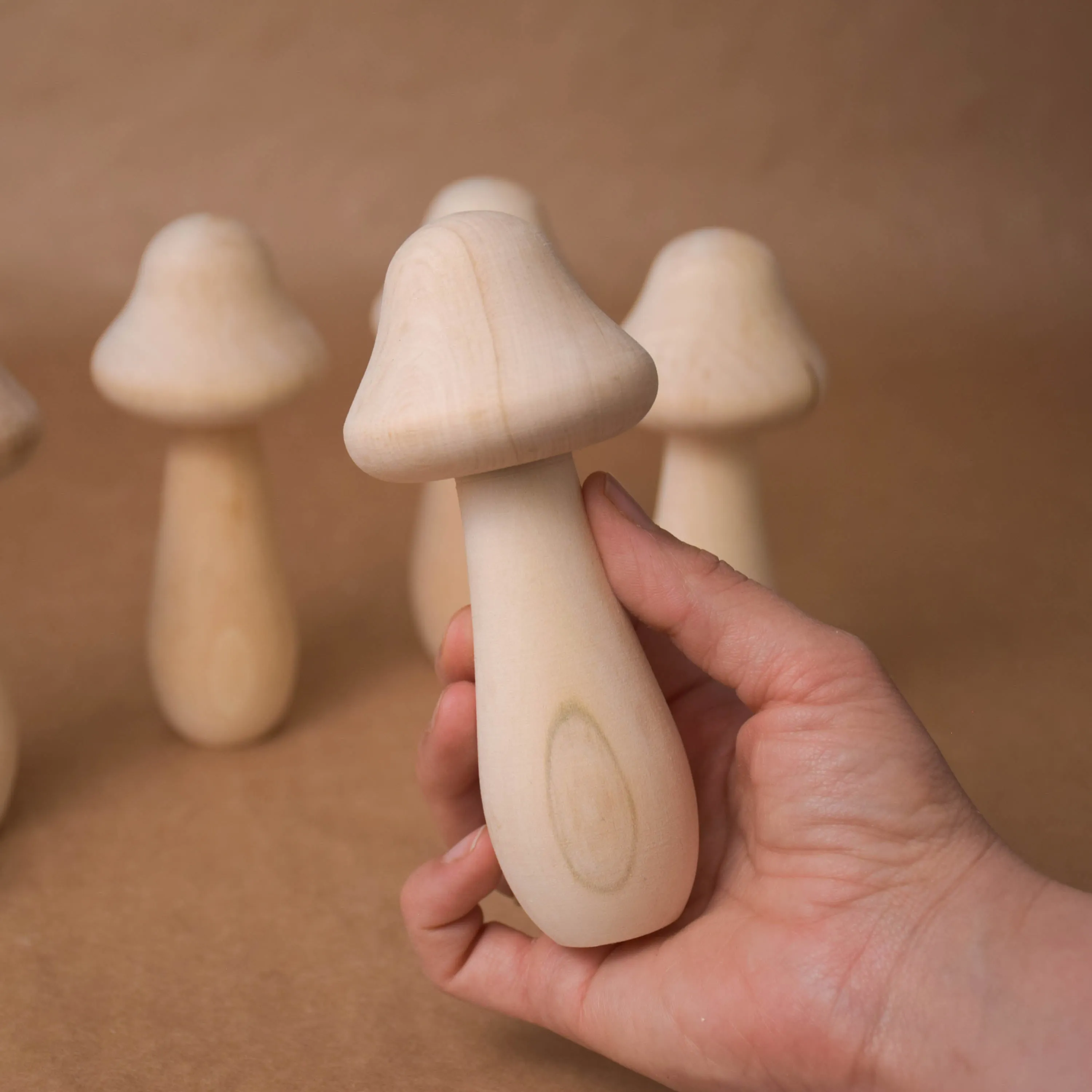 Mini Bowling Game with Mushrooms