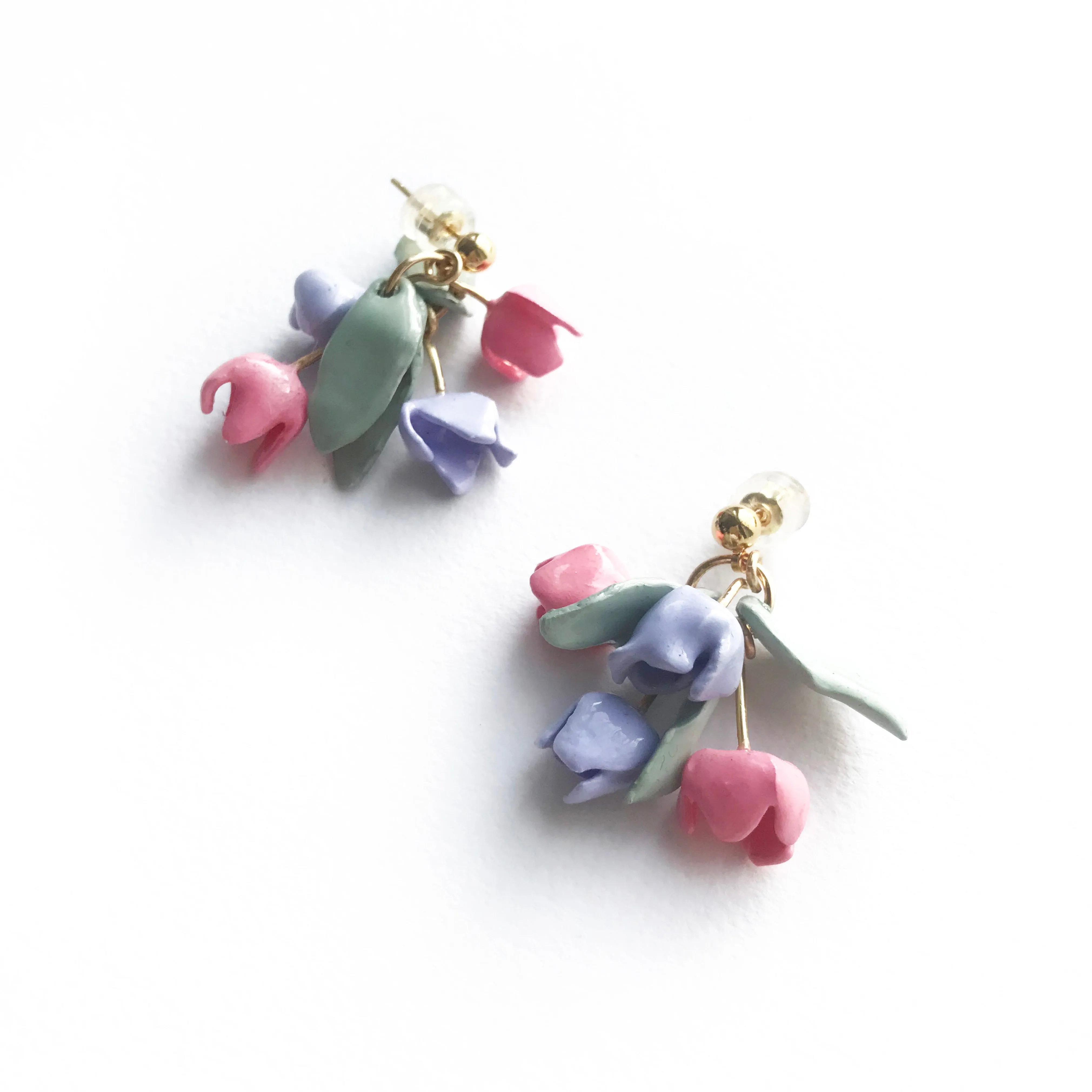 Mini Roses Earrings