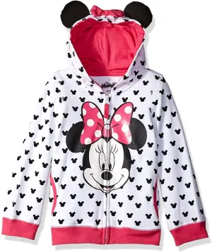 Minnie Polka Dot Zip Up