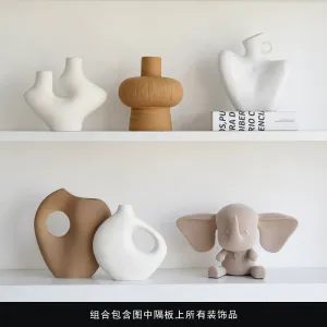 Modern Style Fancy Earth Color Art Soft Decorative Home Living Room Decorations