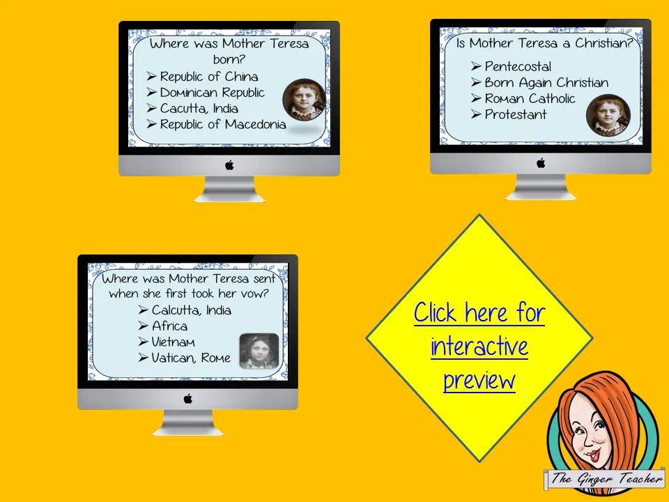 Mother Teresa Revision Questions