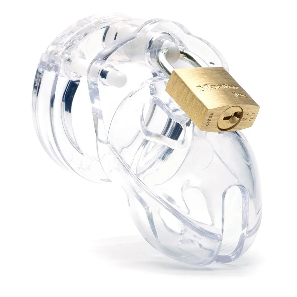 Mr. Stubb Chastity 1.75 Inch Cock Cage Kit - Clear