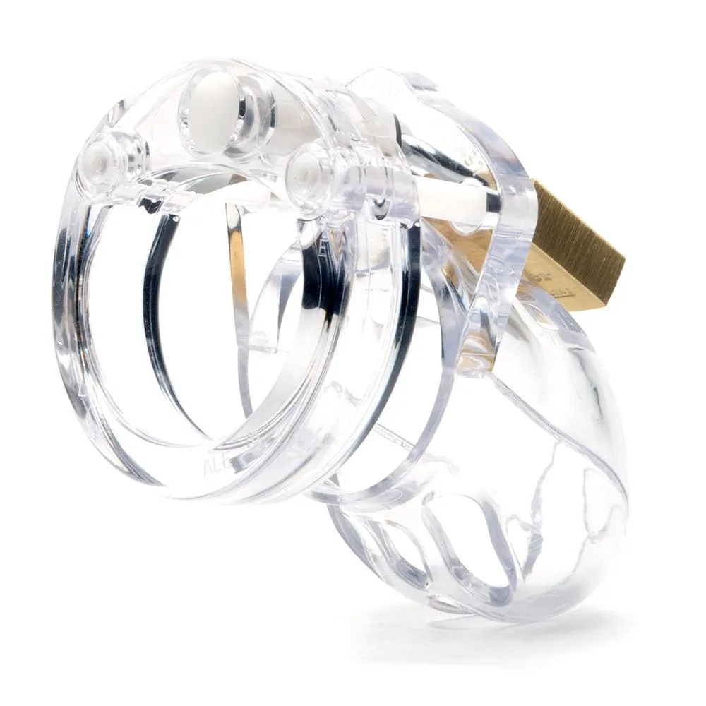 Mr. Stubb Chastity 1.75 Inch Cock Cage Kit - Clear