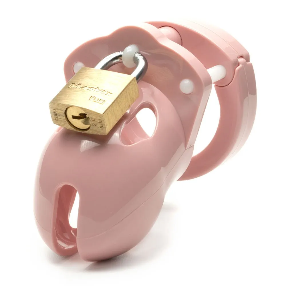 Mr. Stubb Chastity 1.75 Inch Cock Cage Kit - Pink