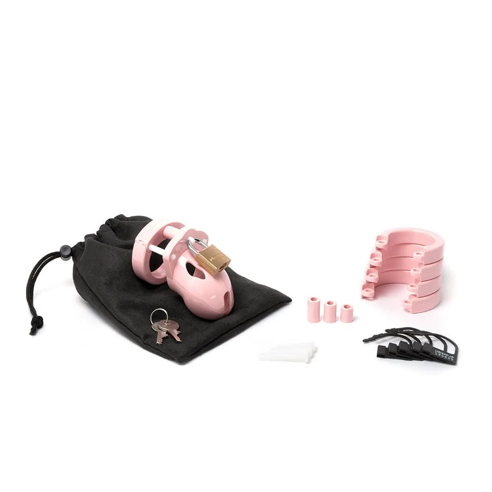 Mr. Stubb Chastity 1.75 Inch Cock Cage Kit - Pink