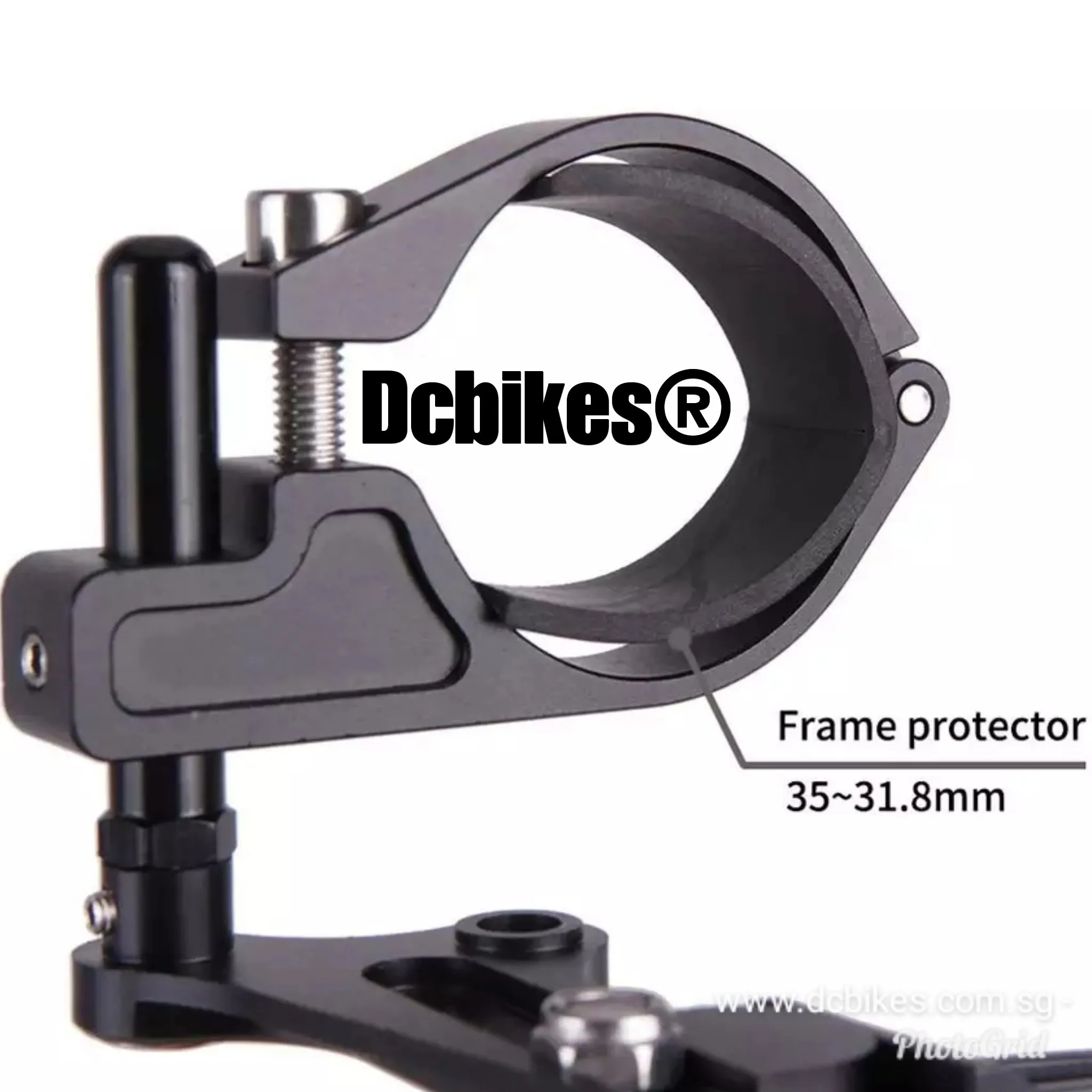 MTB Single Speed Seat Tube Clamp Assembly Universal Chain Guide