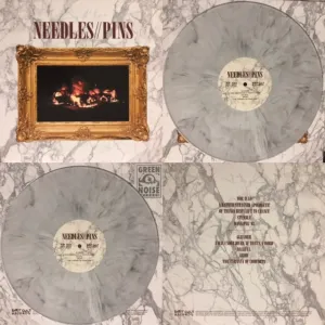 Needles//Pins -  S/T [BLACK/WHITE MARBLED VINYL: GREEN NOISE EXCLUSIVE] – New LP