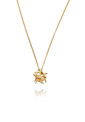 Nest Necklace Gold