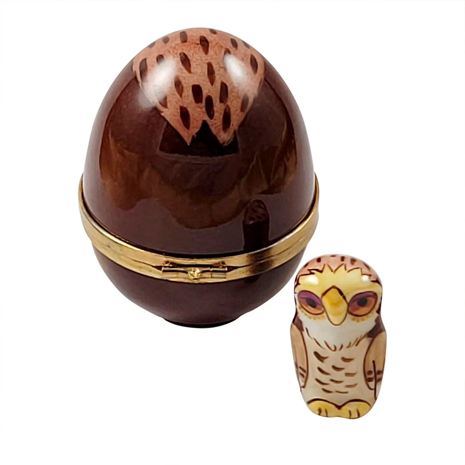 Owl Egg w Removable Owl