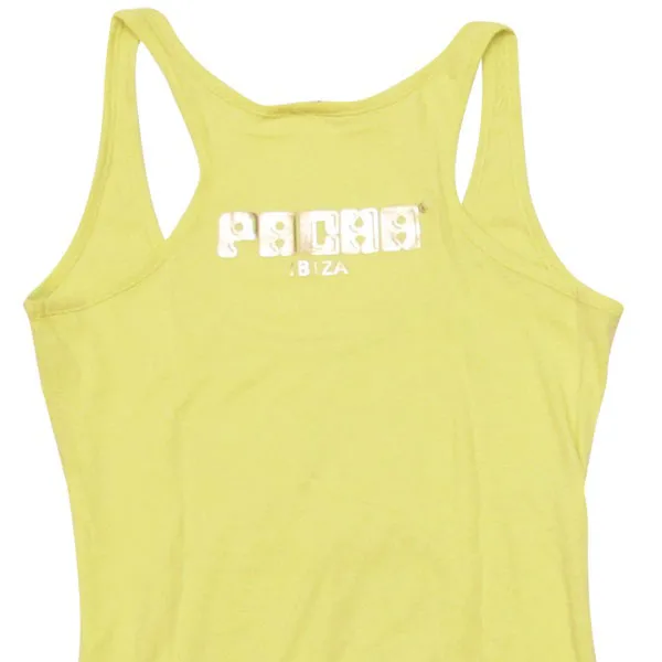 Pacha Gold Cherry Logo Vest