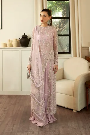 Pakistani Wedding Dress in Organza Kameez Trouser Style
