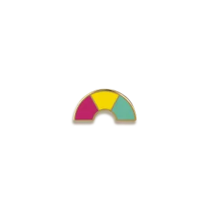 Pansexual Pride Enamel Pin by Pinultimate