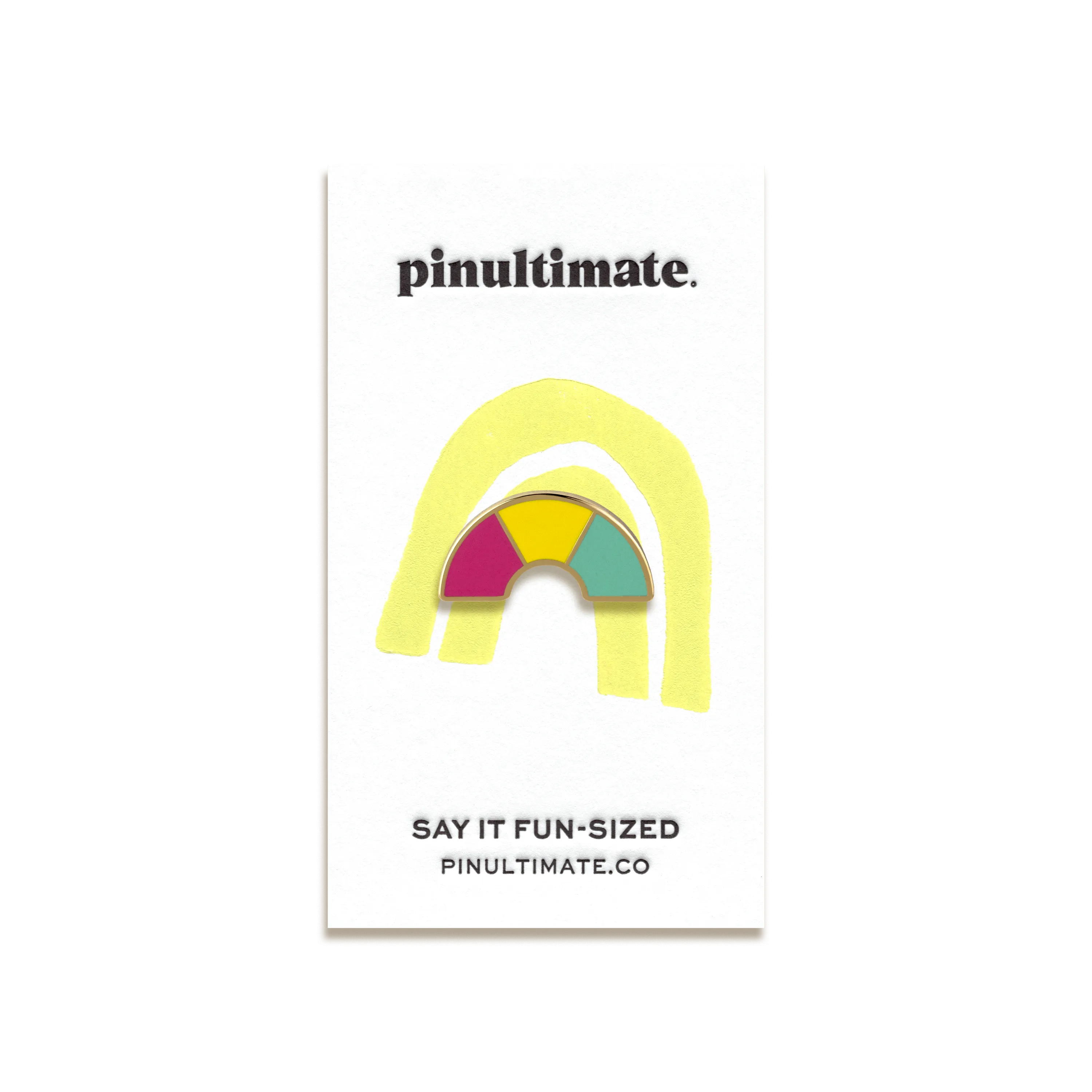 Pansexual Pride Enamel Pin by Pinultimate