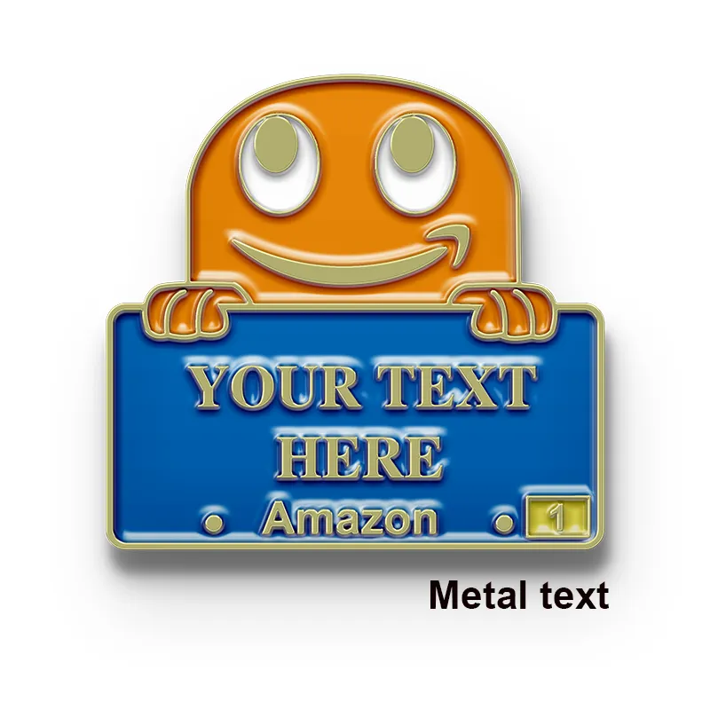 Peccy Pins with Custom Text